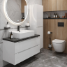 Тумба Bianco Lucido 80 см BELBAGNO ETNA ETNA80BL-KEPMNO-1338-SET